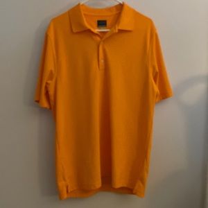 Greg Norman golf polo orange Mens size medium